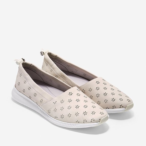 Cole Haan Shoes - Cole Haan StudiøGrand Perforated Slip-On Sneaker